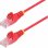 Cavo di Rete StarTech CAT6 Sottile Rosso 1m Senza Ganci PoE 100W UTP