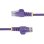 Cable de Red Ethernet CAT6 Delgado StarTech.com Morado 1m Sin Enganches PoE 100W