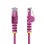 Cavo di Rete Ethernet CAT6 Sottile StarTech.com 50cm Rosa Senza Ganci PoE 100W