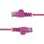 Cavo di Rete Ethernet CAT6 Sottile StarTech.com 50cm Rosa Senza Ganci PoE 100W