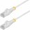 Cable de Red Ethernet CAT6 Delgado StarTech 50cm Blanco Sin Enganches PoE 100W