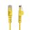 Cable de red StarTech CAT6 Delgado 1m Amarillo UTP PoE++ 100W