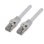 Cable de red MCL Cat6a S/FTP 3 m blanco