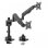 MCL MS3A99ASBA2E3209N Support Moniteur Bureau 17 à 32" VESA 75x75 à 100x100 Max 18Kg