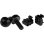 Viti e Dadi a Gabbia M6 x 12mm StarTech.com Kit di Montaggio per Rack 19" o 10" Nero