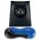 Suporte de pulso fino em gel Kensington Slim Duo para rato/trackball - Azul