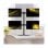Eaton DDR1327MQ Supporto Monitor Scrivania 4 Schermi 13 a 27" VESA 75x75 a 100x100 Max 32Kg