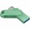 Pen USB SanDisk Ultra Dual Drive Go 256GB USB Type-A e Type-C verde