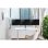 NEOMOUNTS NM-D135D3BLACK Supporto triplo per monitor Scrivania 10 a 27" VESA 75x75 a 100x100 Max 8Kg