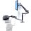Ergotron WorkFit-LX Support Moniteur Bureau 42" VESA 75x75 à 100x100 Max 11,3Kg