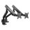 Urban Factory FAM02UF-BK Soporte Monitor 2 Brazos Mesa 32" VESA 75x75 a 100x100 Máx 8Kg