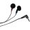 Auriculares MCL CSQ-EC avec câble jack 3,5 mm intra-auriculaires noirs