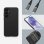 Funda para móvil OtterBox React Cover Policarbonato Negra para Galaxy A55 5G