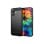 Funda para móvil DLH DY-PS5421 Cover silicona negra patrón carbono para iPhone 17