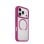 Funda para móvil OtterBox React MagSafe Cover plastique rose transparent pour iPhone 17 Pro
