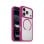 Funda para móvil OtterBox React MagSafe Cover plastique rose transparent pour iPhone 17 Pro