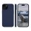 Funda para móvil dbramante1928 Monaco MS Cover Azul para iPhone 17e/16e/15/14/13