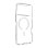 Funda para móvil dbramante1928 Greenland Pro MS Cover plástico transparente para iPhone 17 Pro Max