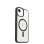 Funda para móvil OtterBox React Cover plastique noir transparent pour iPhone 17e/16e/15/14/13