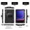 Funda DLH para Samsung Galaxy Tab S9 11" Negro con Soporte de Sobremesa