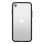 Funda para móvil OtterBox React Cover flexible negra y transparente para iPhone SE 2020/7/8
