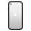Funda para móvil OtterBox React Cover flexible negra y transparente para iPhone SE 2020/7/8