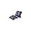 Funda MW FOLIO TEKTO V2 pour iPad 10.2" Bleu