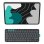 Teclado Logitech Flip Folio para iPad Pro 13" y Air 13" QWERTZ Suizo Grafito