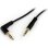 Cable audio stéréo 3,5mm mâle à mâle 1,8m StarTech à angle droit