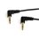 Audio-Kabel Stereo 3,5mm Recht zu Recht StarTech 0,3 m Schwarz