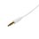 Cavo Audio Stereo 3,5 mm StarTech MU1MMMSWH 1 m Bianco Maschio a Maschio