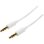 Cavo Audio Stereo 3,5 mm StarTech MU1MMMSWH 1 m Bianco Maschio a Maschio