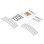 Attaches Universelles pour Câbles StarTech.com Ajustables Paquet de 10