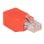 Netzwerk-Adapter Ethernet Cat6 StarTech.com Gerade zu Gekreuzt UTP RJ45 Rot