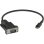 Seriendatenkabel Vision TC-USBCSER/BL USB-C nach RS-232 Schwarz 170 mm