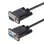 Cable Série RS232 Null Modem 3m StarTech DB9 Mâle à Femelle Blindé
