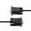 Cable Série RS232 Null Modem 3m StarTech DB9 Mâle à Femelle Blindé
