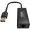 Tarjeta de red Vision TC-USBETH/BL USB Ethernet 10/100 Mbps negra