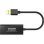 Tarjeta de red Vision TC-USBETH/BL USB Ethernet 10/100 Mbps negra