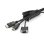 Organizador de Cables en Espiral StarTech 45mm x 2,5m Negro