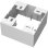 Caja eléctrica Vision TC3 BACKBOX1G 86 mm x 45 mm x 86 mm