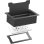 Caja de cables Vision TC3 SURRTB para escritorio en negro y blanco