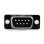 Adaptador Modular StarTech DB9 a RJ45 Macho a Hembra Negro