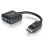 Adaptateur DisplayPort vers VGA actif C2G 20 cm noir
