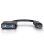 Adaptateur DisplayPort vers VGA actif C2G 20 cm noir