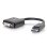 Adattatore Convertitore DisplayPort a DVI-D Single Link C2G 20 cm Nero