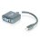 Adaptador C2G Mini DisplayPort a VGA 20 cm Negro