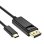 Câble Adaptateur USB-C vers DisplayPort DLH DY-TU4148B 1,8 m 4K 60Hz