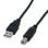 Cable USB 2.0 A/B MCL 2 m Negro Macho/Macho