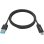 Cable USB Vision TC 1MUSBCA/BL 1 m USB A vers USB C 3.2 Gen 1 Noir